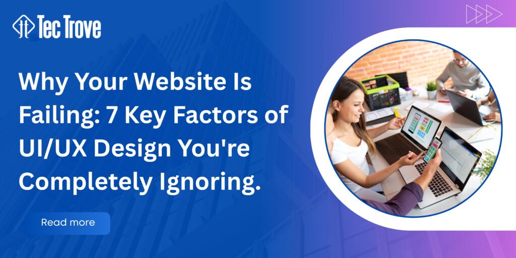 tec trove - blog1 ui/ux design
