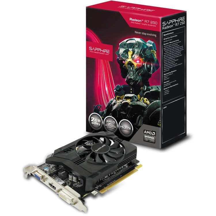 Sapphire Radeon R7 250 Graphics Card