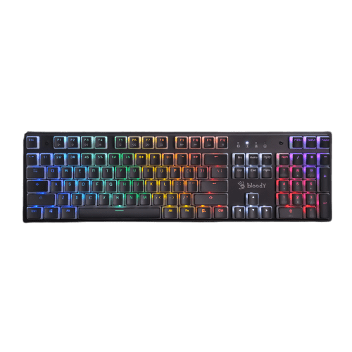 Bloody S510R (Pudding Black) MECHANICAL SWITCH RGB GAMING KEYBOARD - Image 2