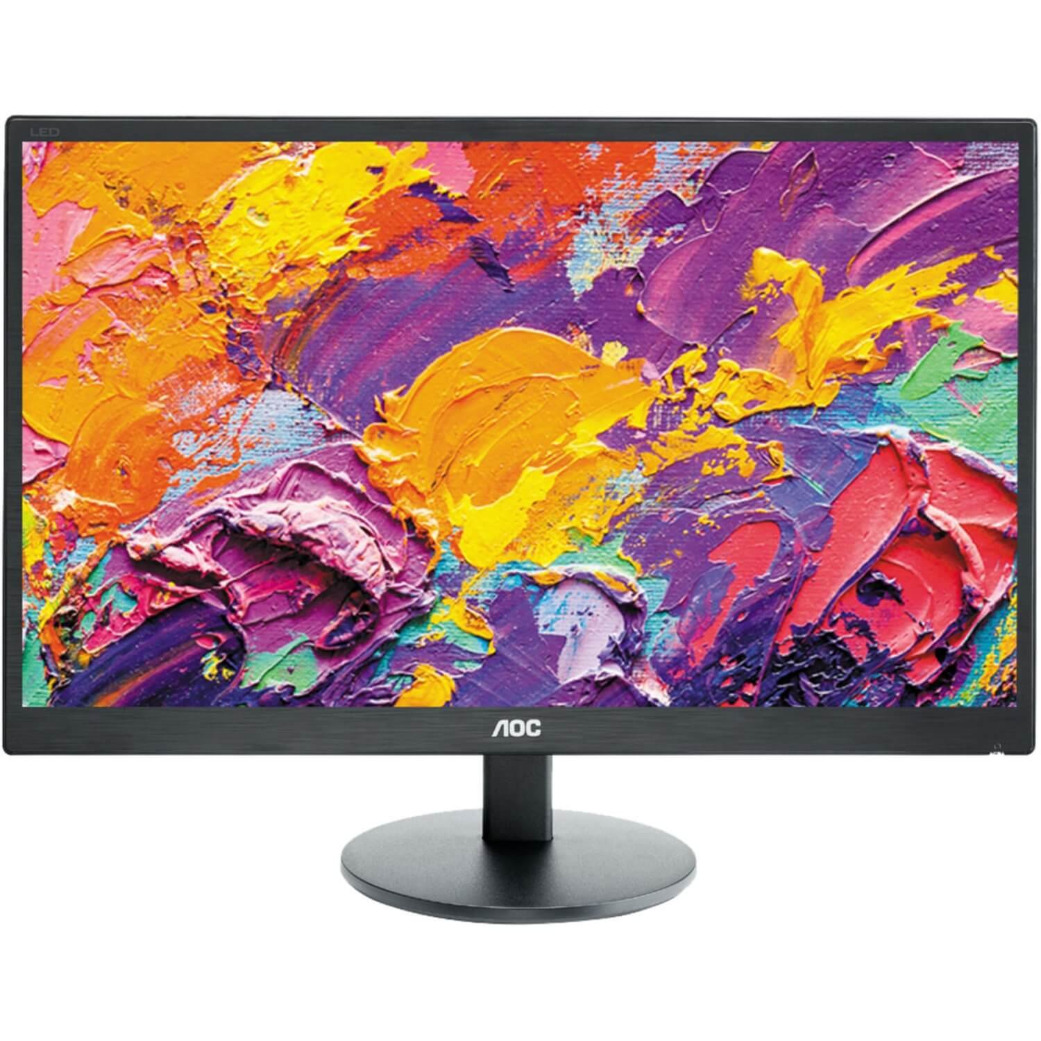 AOC E2270SWHN/89 21.5″ LED FHD Monitor with HDMI Input