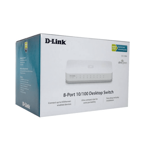 D-Link DES-1008C Switch - Image 3