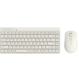 A4TECH FG2200 AIR Wireless Combo Desktop(White)