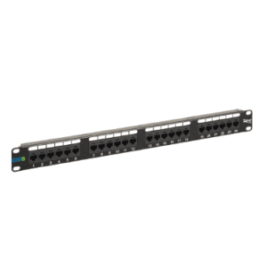 Patch Panel, 24 Ports (loaded)