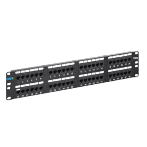 Patch Panel, 48 Ports (loaded)